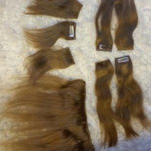 Hair thickener extension clip on